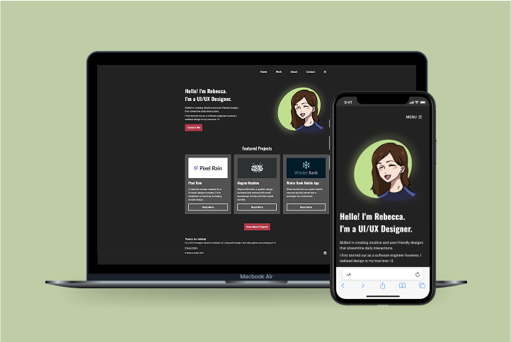 a large rework of my portfolio in 2024