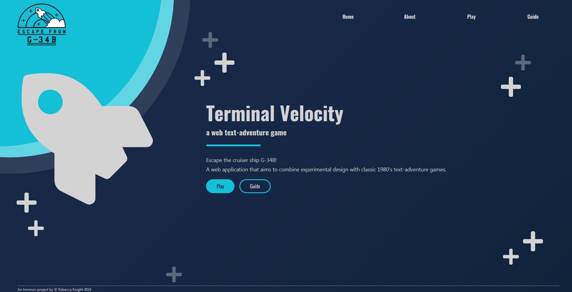 Screenshot of Terminal Velocity index page