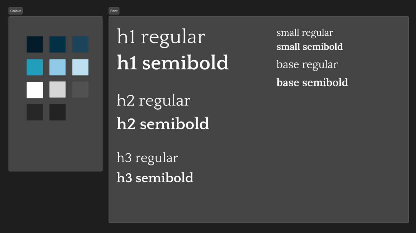 Winter Bank design system